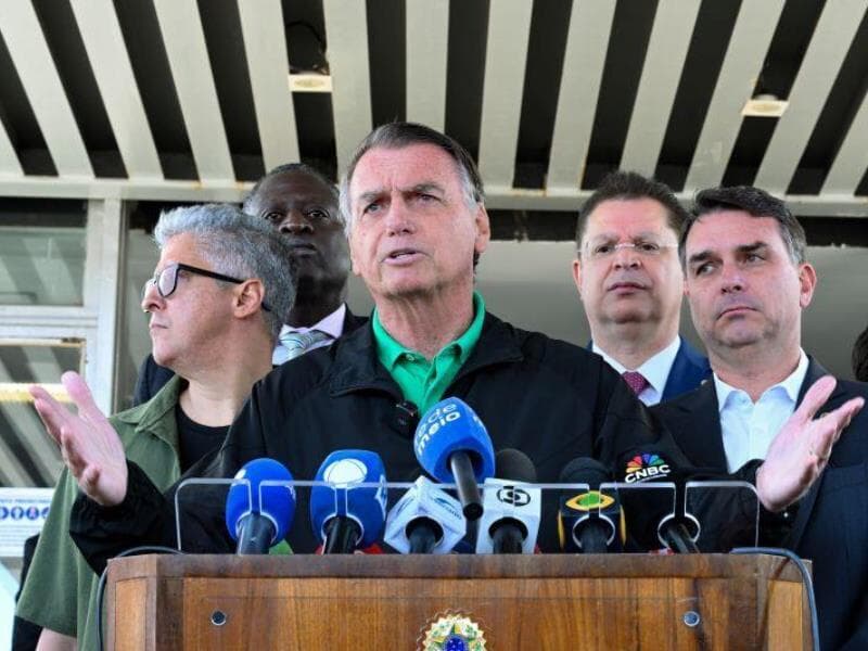 O ex-presidente Jair Bolsonaro. - Edilson Rodrigues/Agência Senado