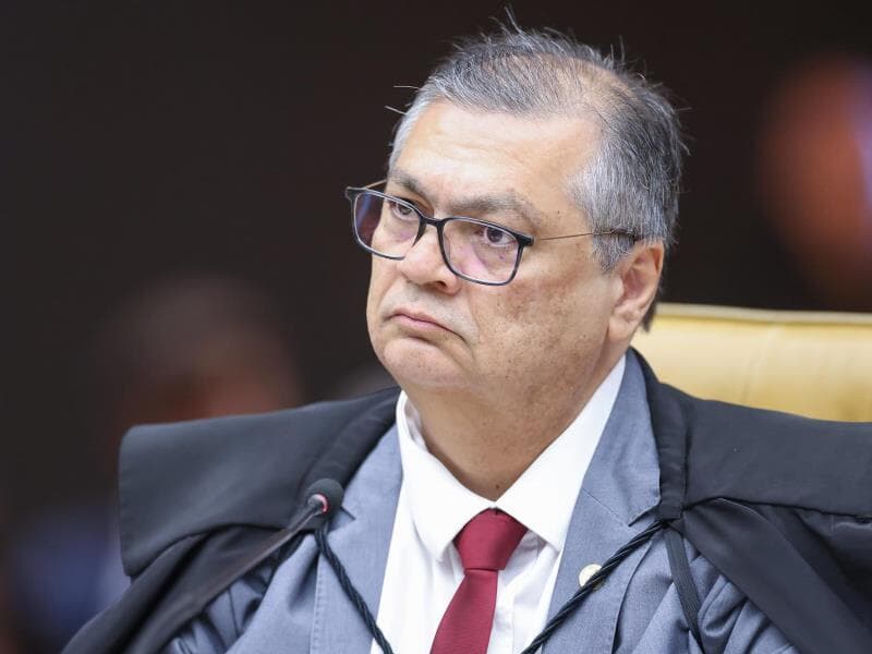Voto de Dino é o primeiro no julgamento virtual que analisa decisão de Alexandre de Moraes.
 - Antonio Augusto/STF