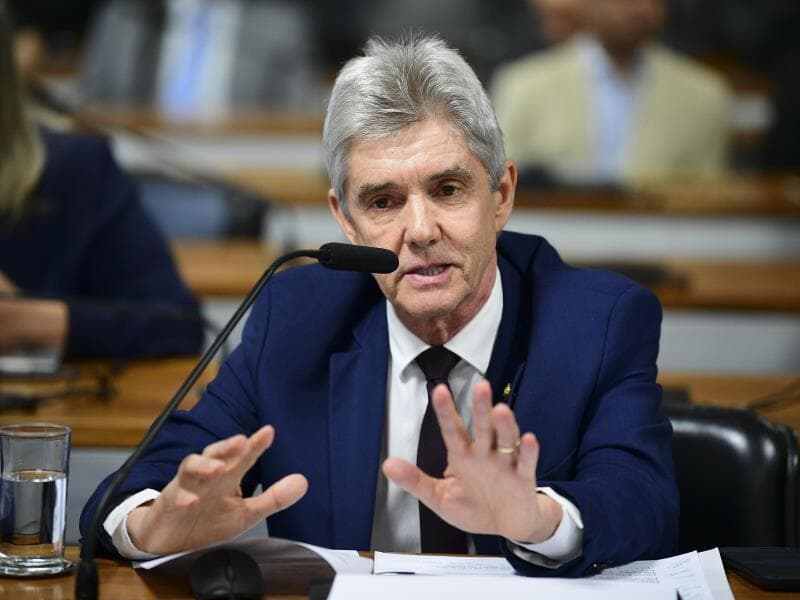 Senador Jaime Bagattoli. - Pedro França/Agência Senado