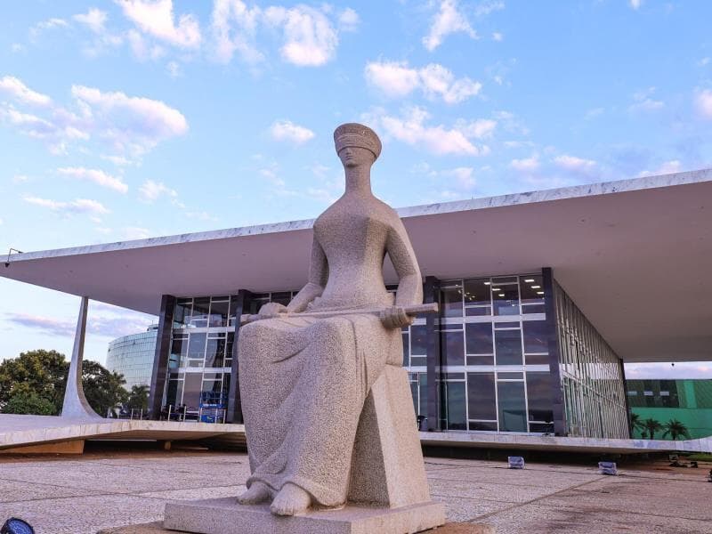 Fachada do STF. - Wallace Martins/STF
