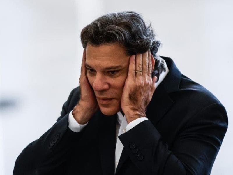 O ministro Fernando Haddad diz que reclamações com relação ao Pix são "insanidade". - Gabriela Biló/Folhapress