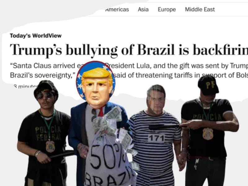 Artigo publicado no The Washington Post. - Reprodução/The Washington Post
