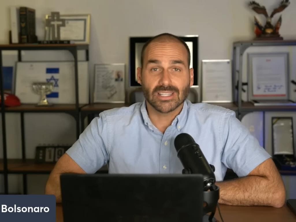 Eduardo Bolsonaro. - Reprodução/YouTube