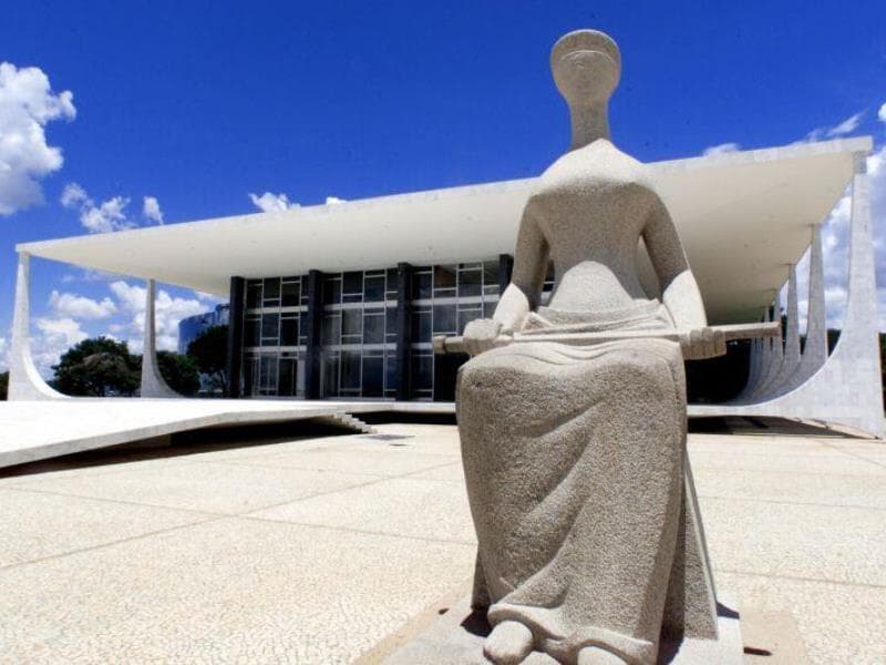 Fachada do STF, na Praça dos Três Poderes, em Brasília. - Bruno Stuckert/Folhapress