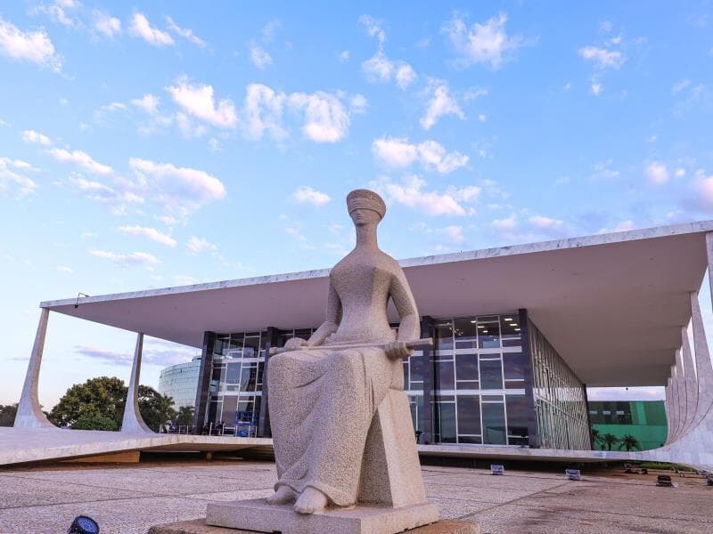 Fachada do STF. - Wallace Martins/STF
