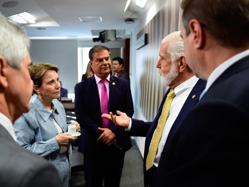Grupo defende articulação suprapartidária para preservar empregos e exportações brasileiras. - Saulo Cruz/Agência Senado