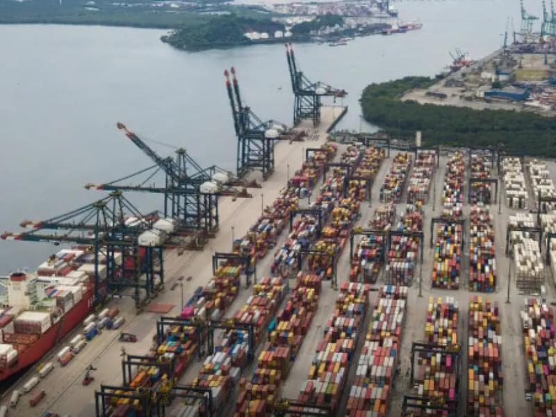 Porto de Santos. - Divulgação/Porto de Sanros