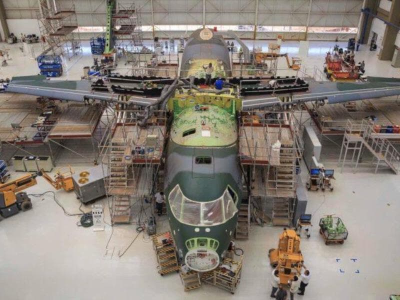 Peças de avião estão fora do tarifaço. - Embraer/Divulgação