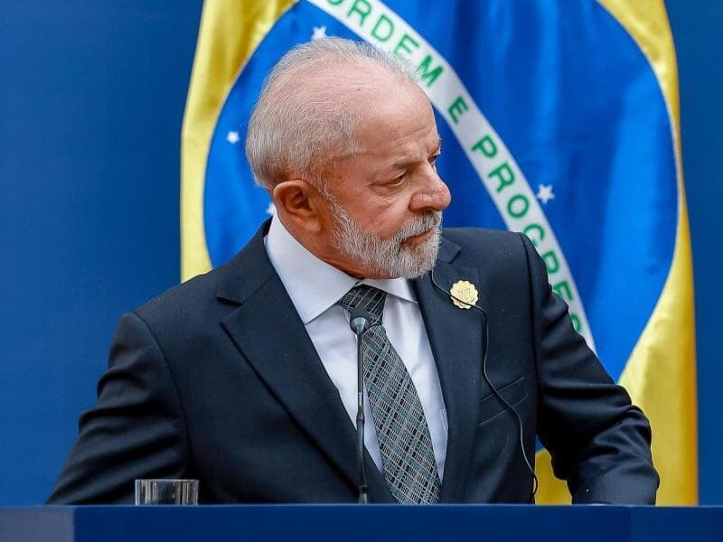 Lula acusa Trump de impor tarifas por motivações políticas e ignorar balança comercial. - Ricardo Stuckert / PR