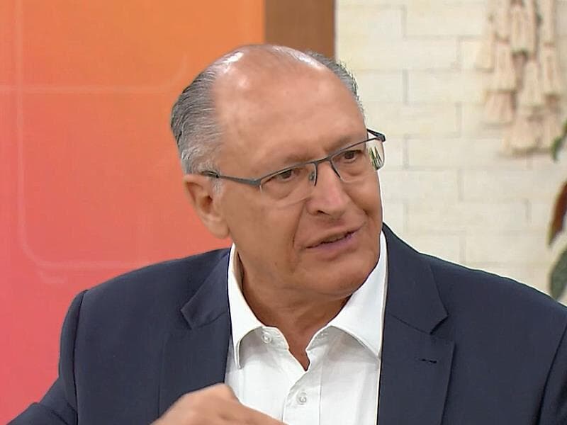 Vice-presidente aposta em mobilização empresarial para tentar reverter tarifa de Trump. - Reprodução/Globoplay