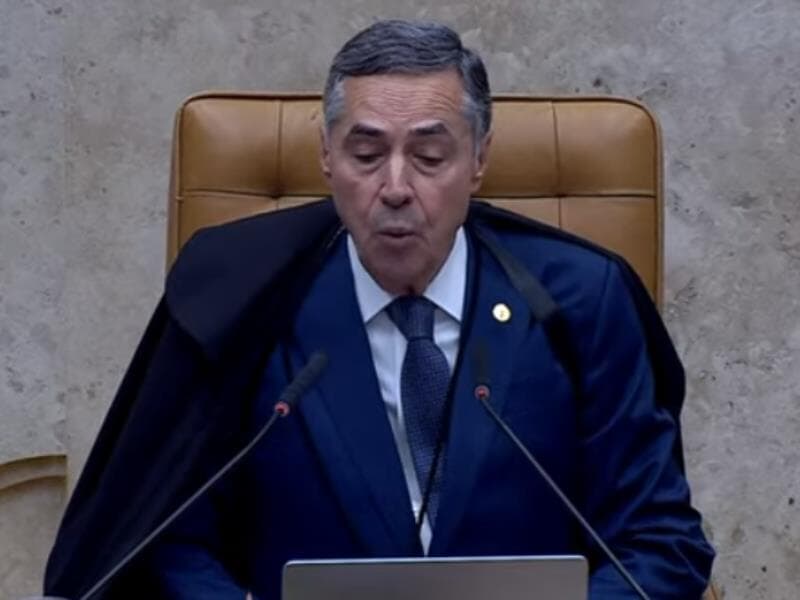 Barroso - Reprodução/Youtube/STF