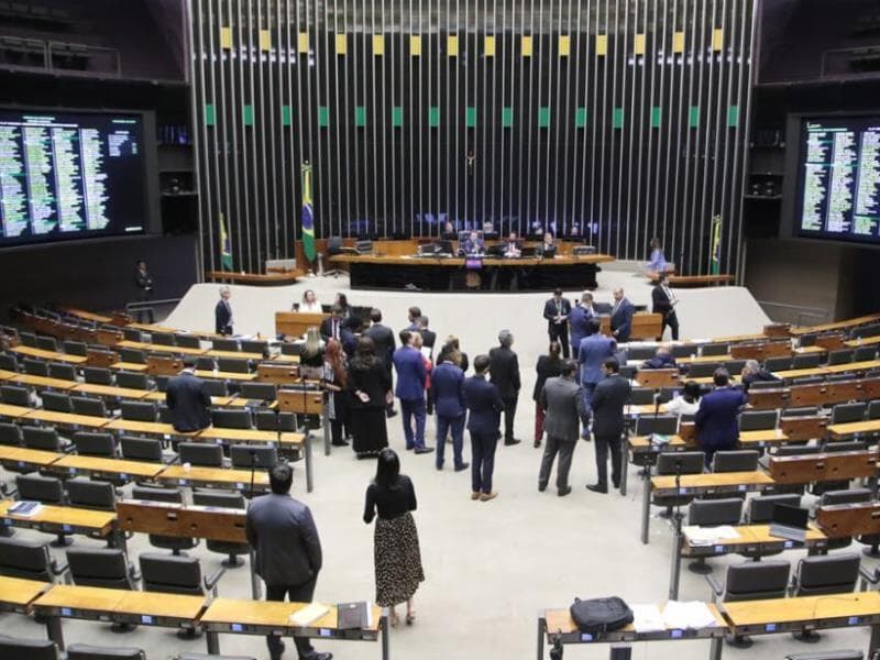 Deputados reunidos no plenário da Câmara durante sessão destinada a votações. - Bruno Spada/Agência Câmara