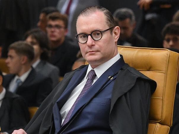 Cristiano Zanin é o presidente da Primeira Turma e foi escolhido por sorteio eletrônico. - Carlos Moura/Ascom/STF
