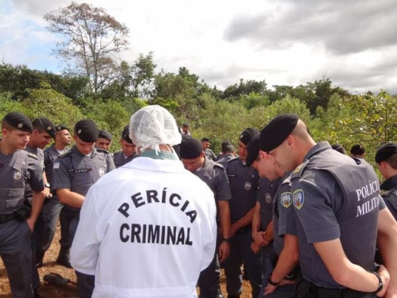Perícia criminal em atuação no Espírito Santo. - Secretaria de Segurança Pública do ES