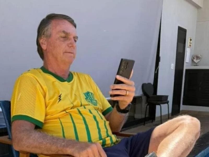 Vídeo de Flávio Bolsonaro motivou prisão. - Reprodução/Redes Sociais