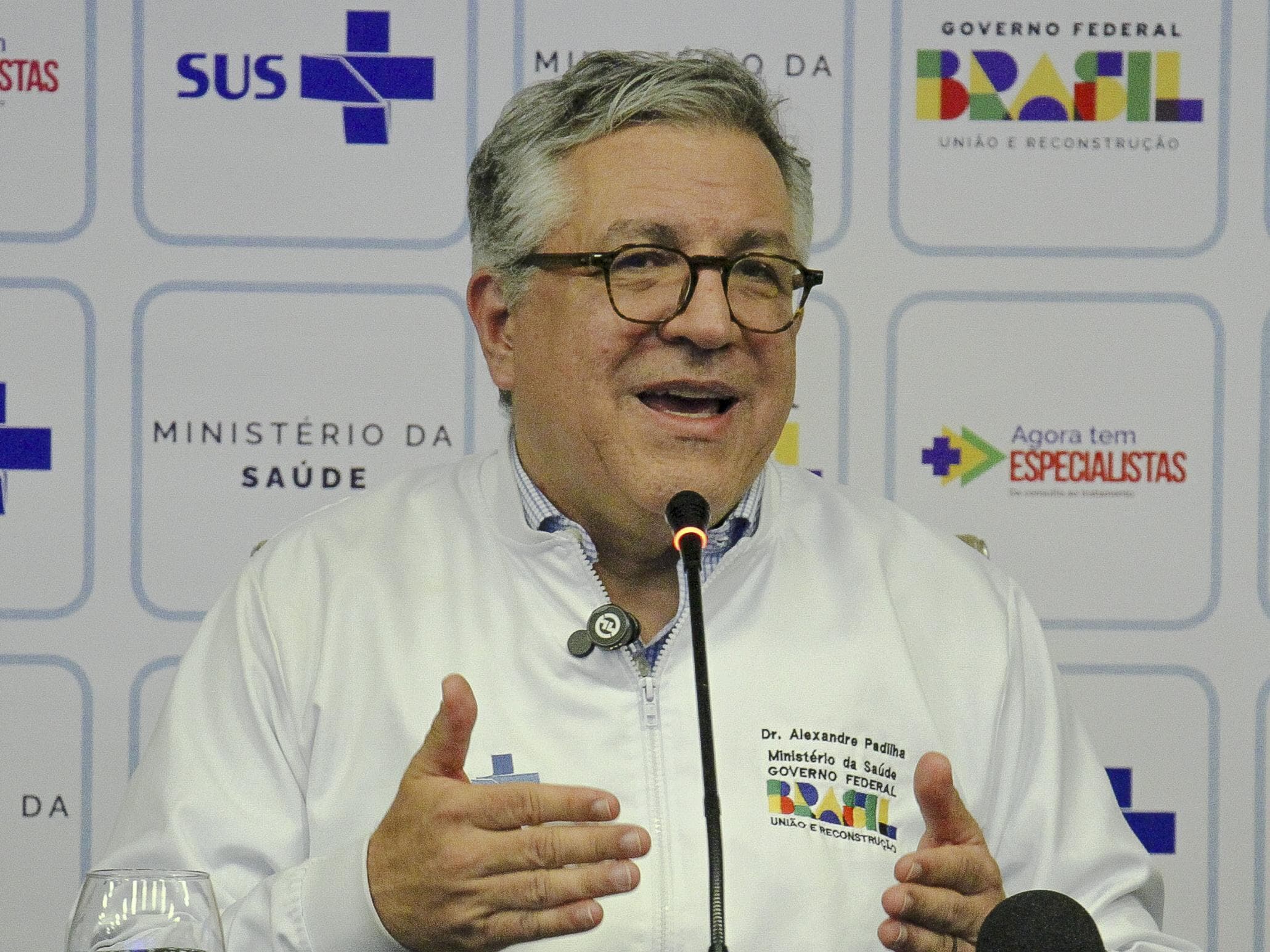 Reduzir fila no SUS é uma das prioridades do ministério, segundo Alexandre de Padilha. - Raul Luciano/Ato Press/Folhapress