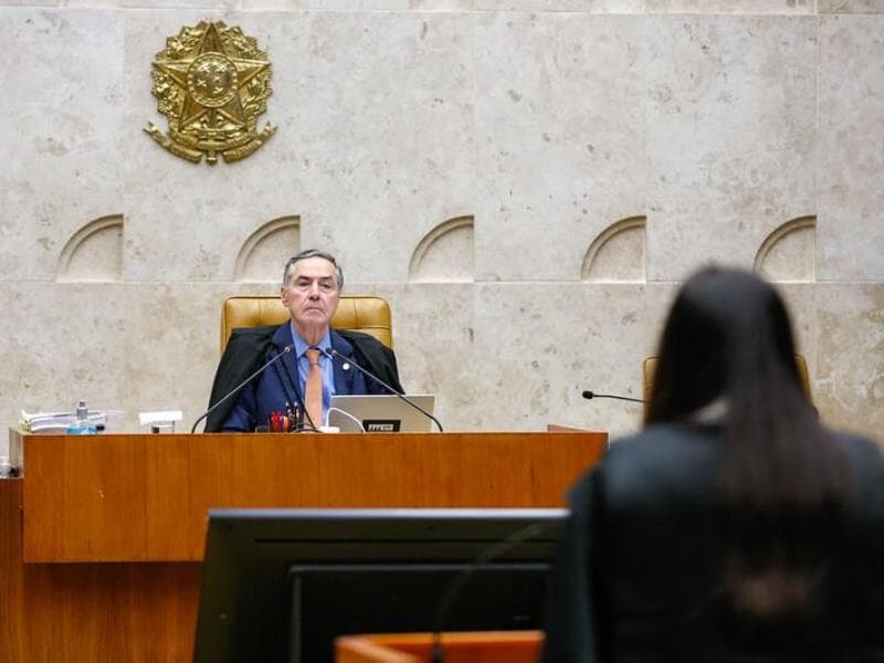Ministro Barroso. - Victor Piemonte/STF
