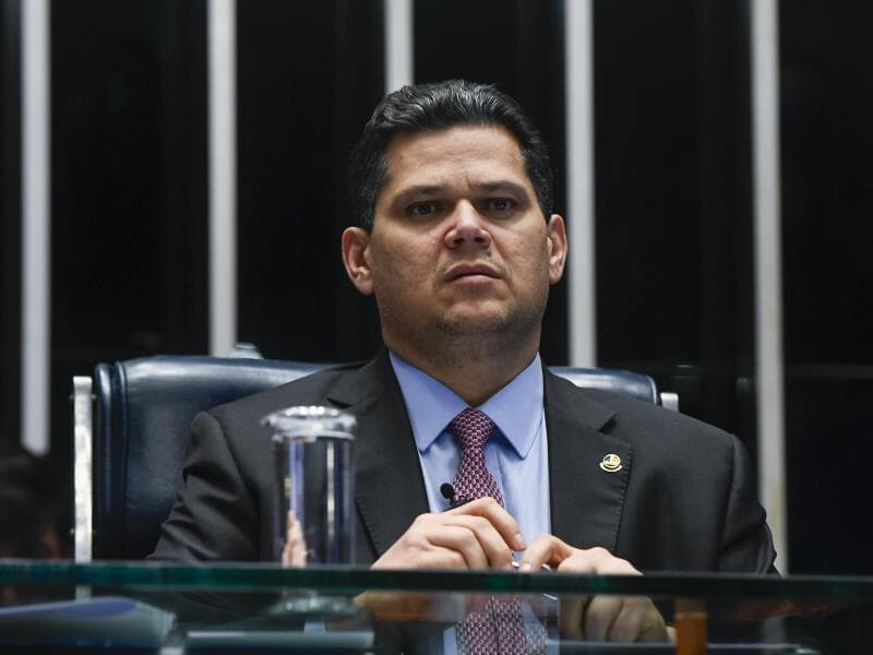 Alcolumbre reforçou que "não será refém" de tentativas de desestabilizar o funcionamento do Senado. - Carlos Moura/Agência Senado