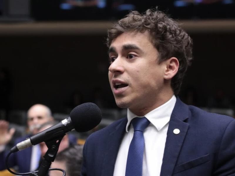 Nikolas Ferreira. - Bruno Spada/Câmara dos Deputados