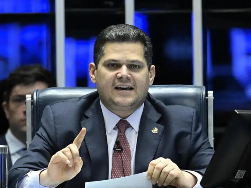 Davi Alcolumbre avisou que não vai dar andamento ao pedido de impeachment contra Moraes apresentado por senadores da oposição. - Andressa Anholete/Agência Senado