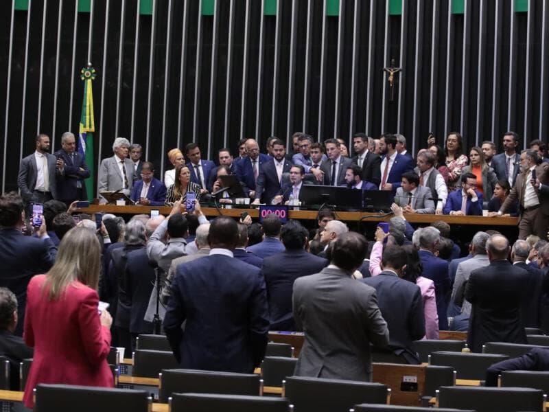 Foco da apuração são parlamentares que tentaram impedir sessão plenária de quarta-feira (7). - Bruno Spada/Câmara dos Deputados
