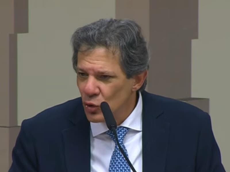Fernando Haddad - Reprodução/Youtube/TV Senado