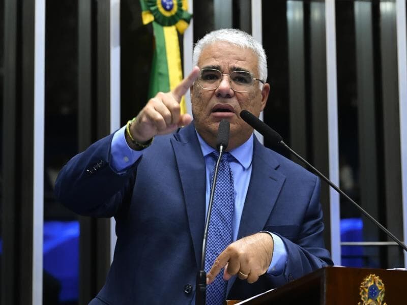 Girão afirmou que parlamentares fazem "cota" para pagar comida a Marcos do Val. - Waldemir Barreto/Agência Senado