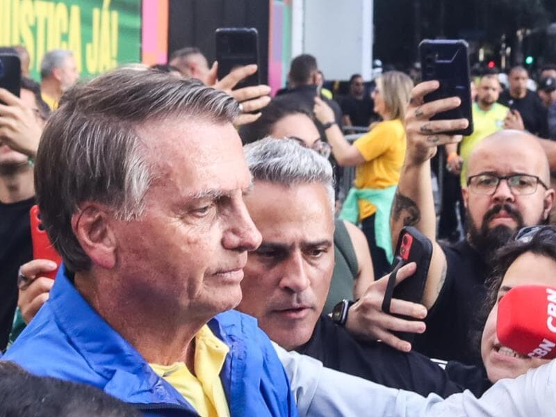 Bolsonaro entrega alegações finais ao Supremo nesta quarta-feira. - Gabriel Silva/E.Fotografia/Folha Press