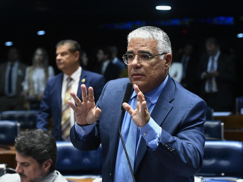 A "vaza toga", um conjunto de "provas escandalosas de parcialidade e manipulação", também foi mencionada. - Carlos Moura/Agência Senado