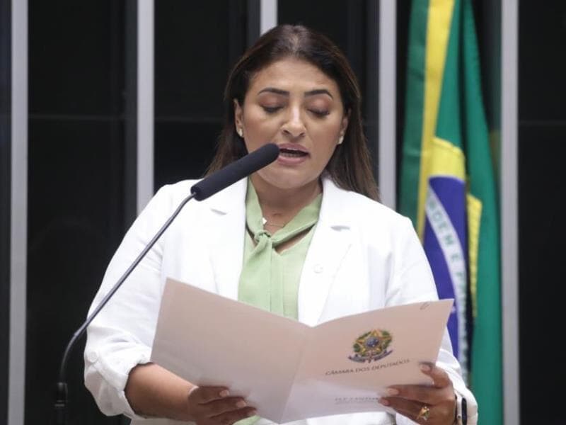 Ely Santos (Republicanos-SP), autora do projeto. - Bruno Spada/Câmara dos Deputados