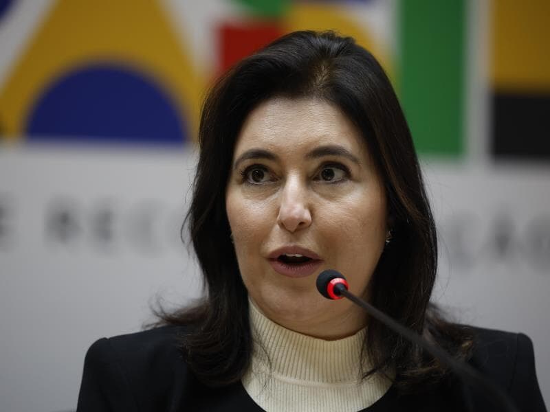 Ministra Simone Tebet discute subsídios e incentivos na CAE. - Pedro Ladeira/Folhapress