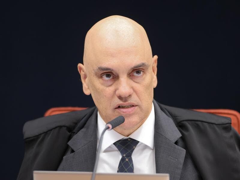 Ministro Alexandre de Moraes pediu vista e suspendeu o julgamento. - Fellipe Sampaio/STF