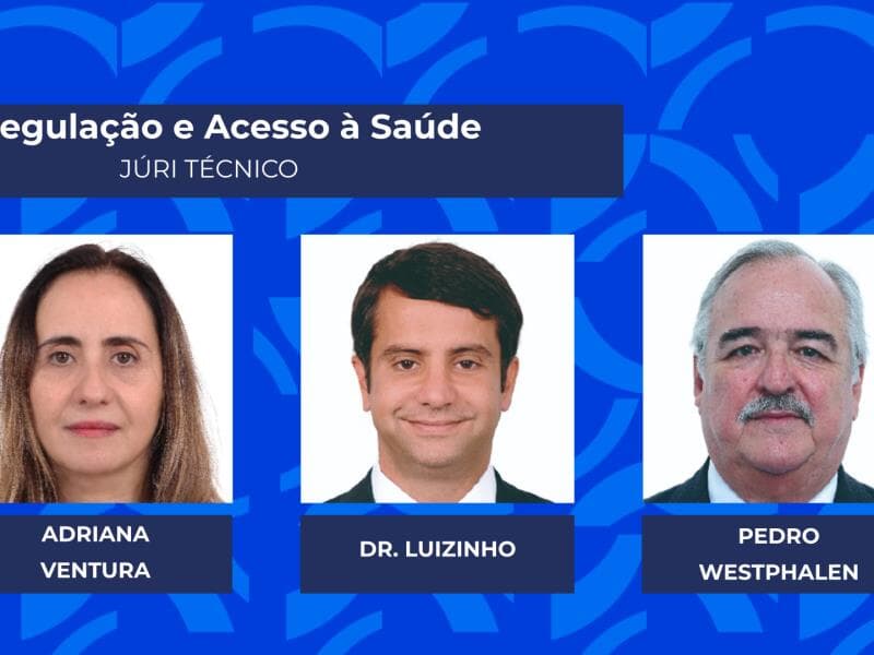 Parlamentares destaque na área de Regulação e Acesso à  Saúde por análise do júri técnico do Prêmio Congresso em Foco 2025. - Arte Congresso em Foco