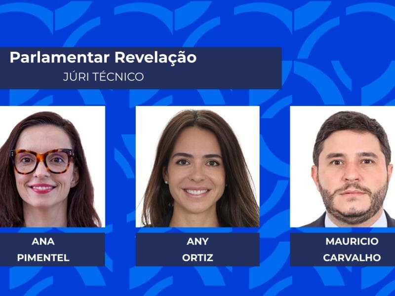 Parlamentares elegidos revelação por análise do júri técnico do Prêmio Congresso em Foco 2025. - Arte Congresso em Foco