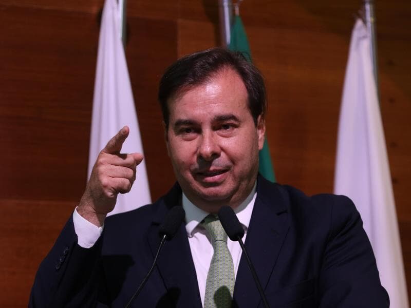 Rodrigo Maia, ex-presidente da Câmara dos Deputados. - Arte Congresso em Foco