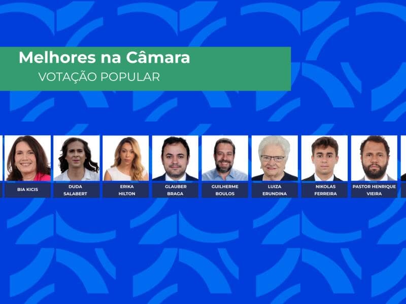 Deputados agraciados na votação popular do Prêmio Congresso em Foco 2025. - Arte Congresso em Foco