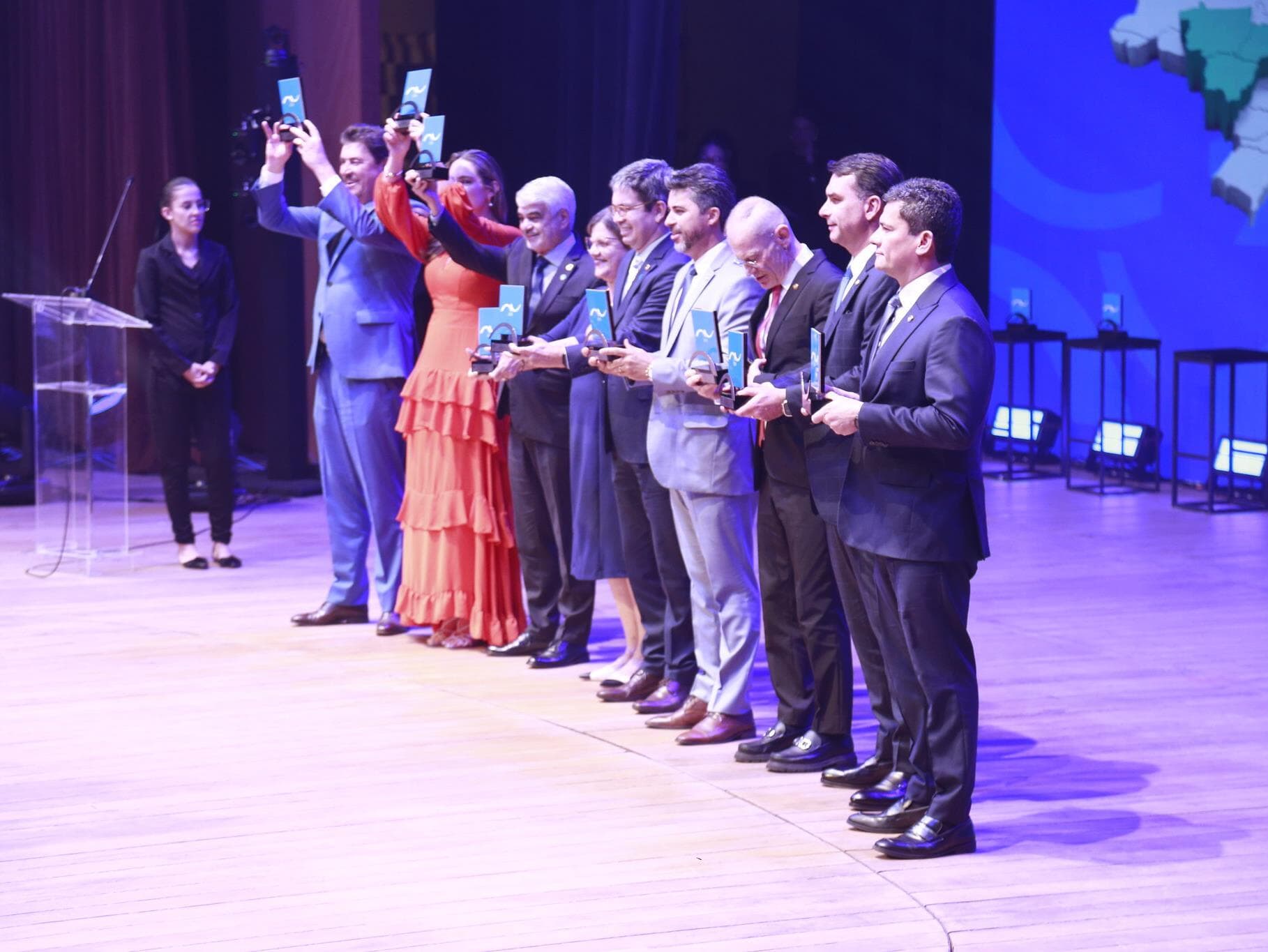 A cerimônia de premiação ocorreu nesta quarta-feira, 20. - Congresso em Foco
