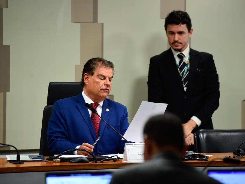Senador Nelsinho Trad (PSD-MS), responsável pela análise. - Saulo Cruz/Agência Senado