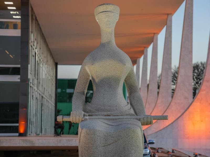 Fachada do STF. - Fellipe Sampaio/STF
