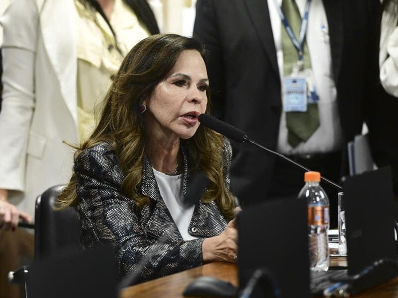 Senadora Professora Dorinha (União-TO), relatora do plano de trabalho. - Geraldo Magela/Agência Senado