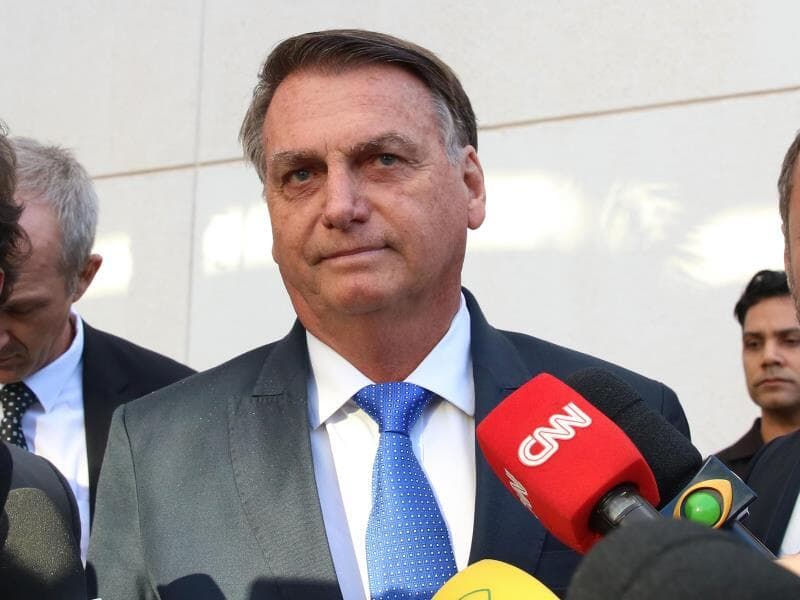 Defesa de Bolsonaro nega que o ex-presidente tenha planejado fugir para a Argentina. - Valter Campanato/Agência Brasil
