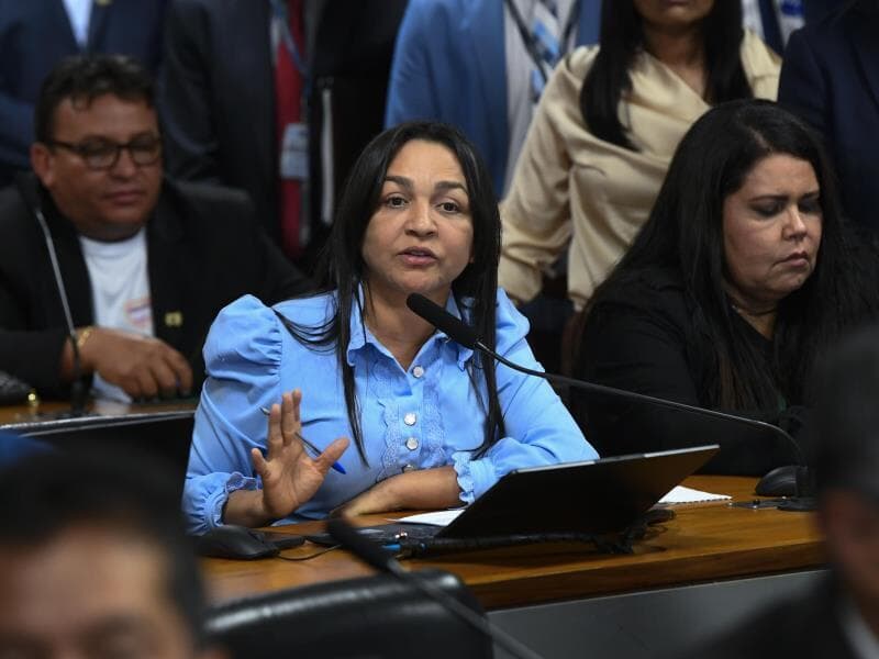 Senadora alega que proibição do presidente da CPMI configura uma "mordaça" aos jornalistas. - Carlos Moura/Agência Senado