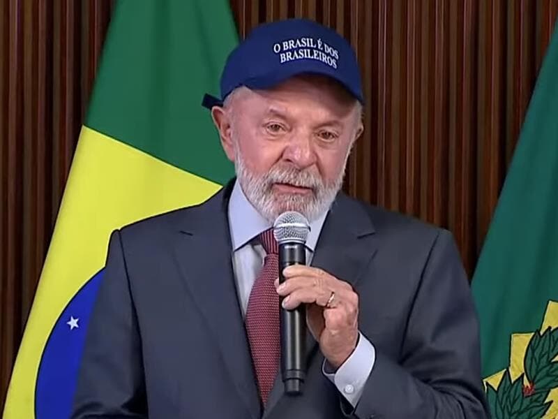 Presidente Lula em discurso na 2º reunião ministerial de 2025. - Reprodução/Canal GOV