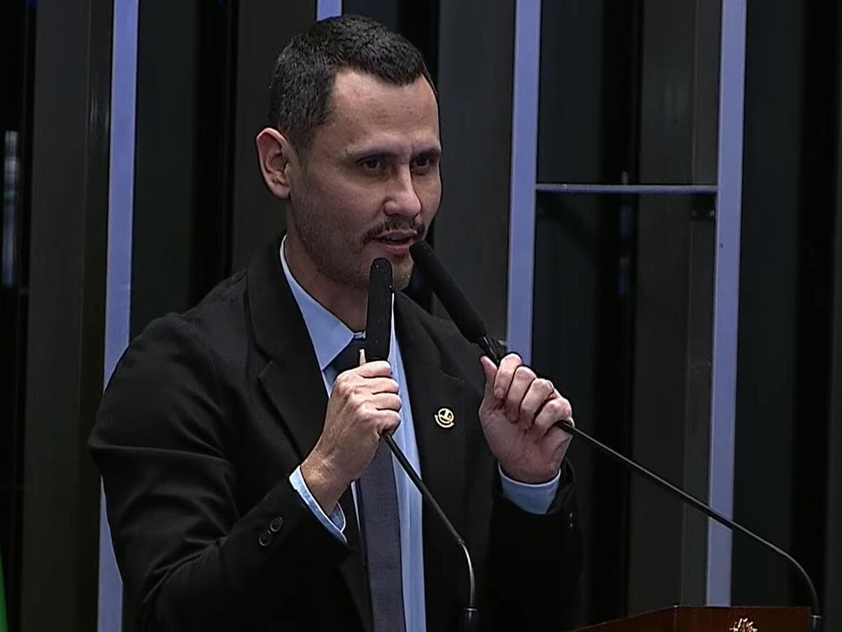 Cleitinho (Republicanos-MG) reconheceu a possibilidade de existirem casos injustos, mas não considera suficiente para aprovação do projeto. - Reprodução/TV Senado