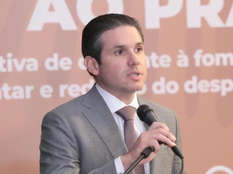 Hugo Motta afirmou que dará celeridade a propostas que tratam da segurança alimentar e do combate à fome no Brasil. - Kayo Magalhães / Câmara dos Deputados