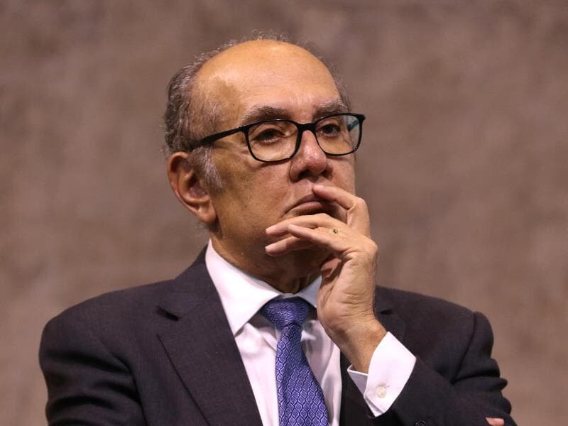 Gilmar Mendes afirma que serviços por aplicativo possuem natureza própria, devendo receber tratamento específico. - Tânia Rêgo/Agência Brasil