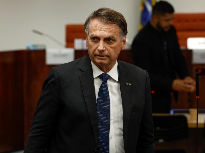 Ex-presidente Jair Bolsonaro é um dos julgados.  - Pedro Ladeira/Folhapress