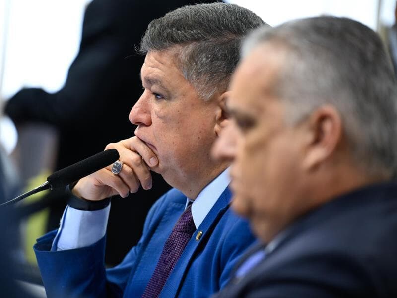 O presidente da CPMI do INSS, senador Carlos Viana. - Andressa Anholete/Agência Senado