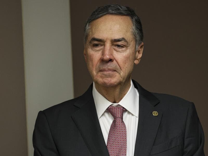 Barroso não estará no julgamento de Bolsonaro, ação penal tramita na 1ª Turma. - Marcelo Camargo/Agência Brasil