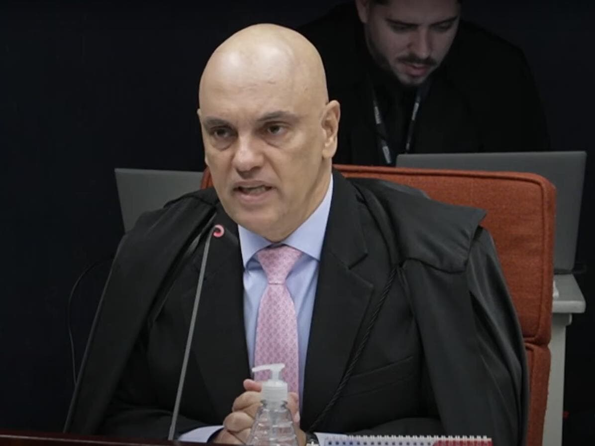 Moraes aponta Bolsonaro como líder de organização criminosa. - Reprodução/Youtube